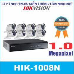 Lắp Camera Trọn Gói HIK-1008N